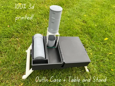 OutIn Case + Table & stand