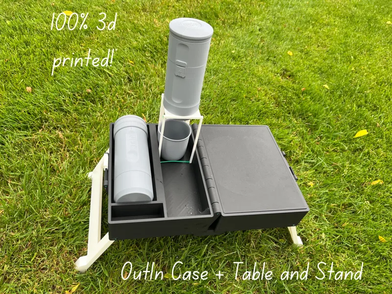 OutIn Case + Table & stand
