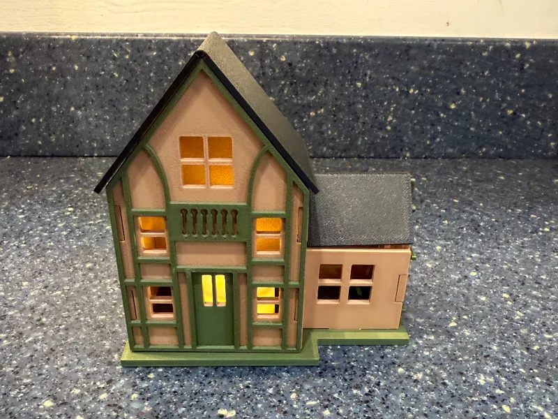 Christmas Village Collection House D