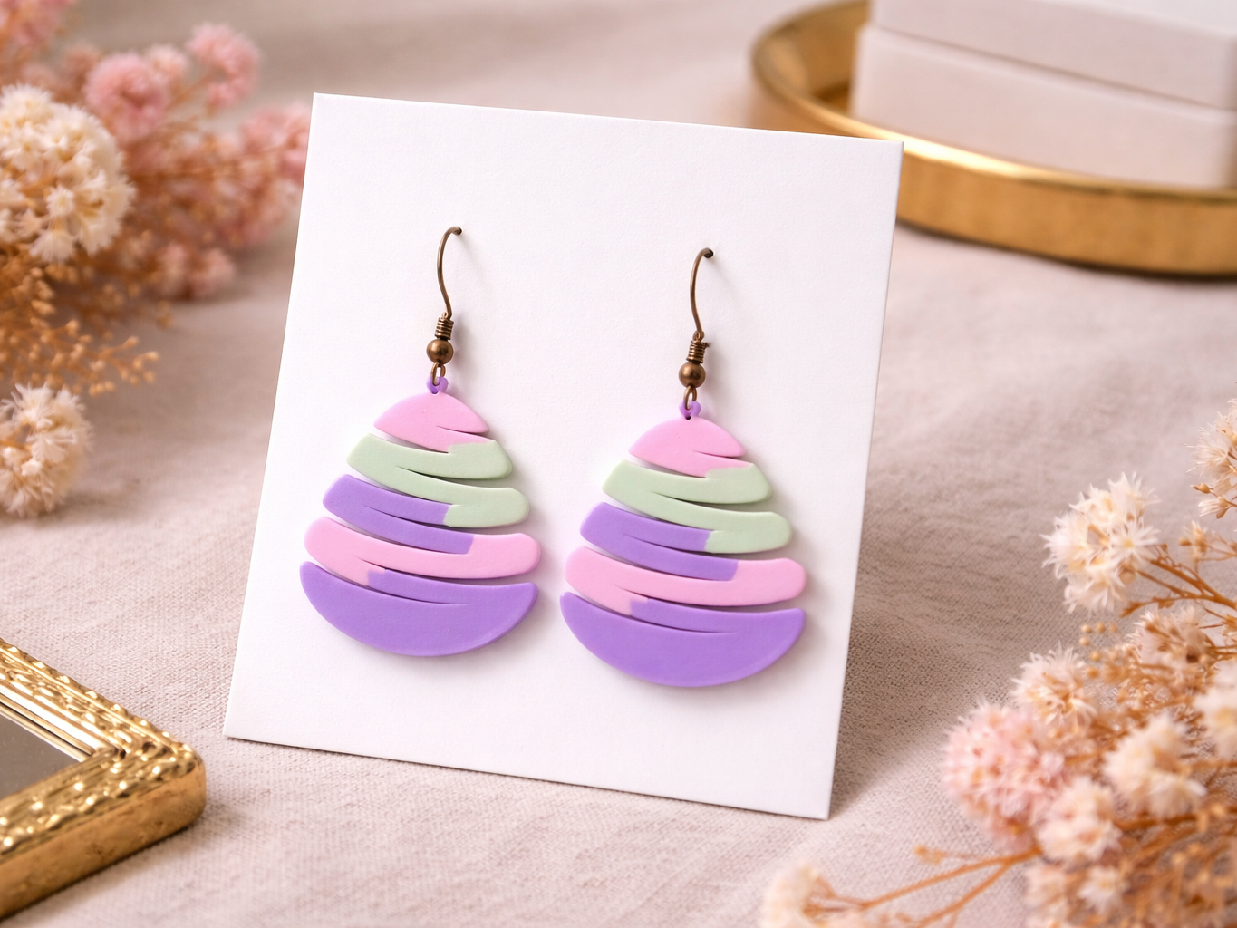 Ohrringe Osterei Oster Geschenkidee