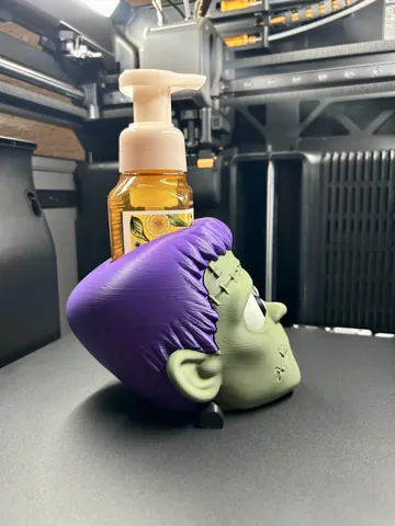 Modelo para impresión 3D: Franken Soap — vista de referencia 3
