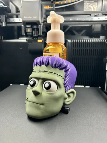 Modelo para impresión 3D: Franken Soap — vista de referencia 4
