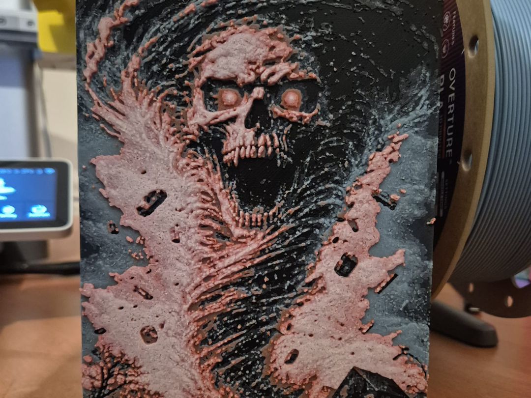 skull tornado hueforge