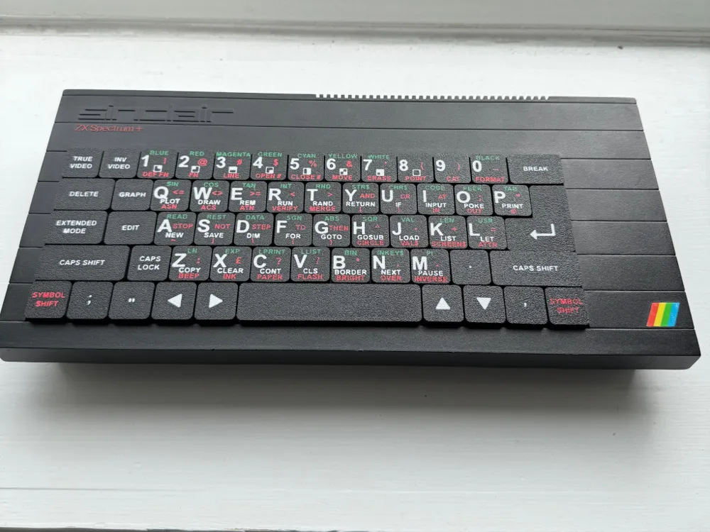 Sinclair ZX Spectrum+ 48k & 128k Toastrack KeyCaps by tom.dalby ...