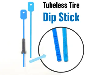 Dip Stick for Tubeless Tires: Check your sealant