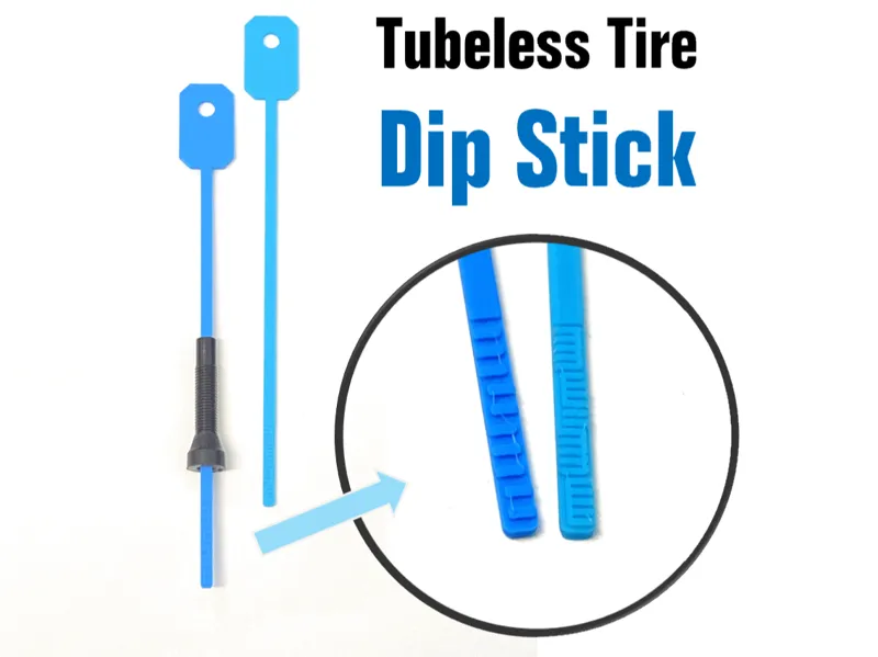 Dip Stick for Tubeless Tires: Check your sealant