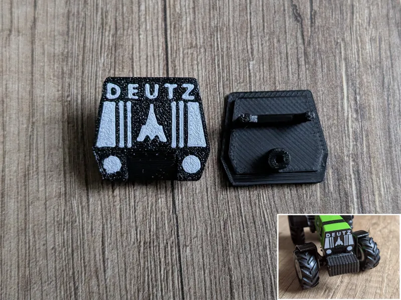 Front / Kühlergrill für Modellbautraktor 1:32
