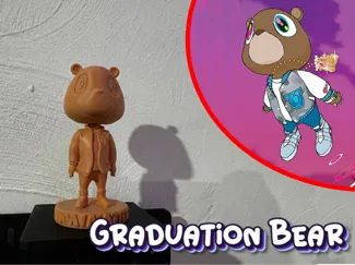 The Dropout Bear Figure | KanYe West / Ye