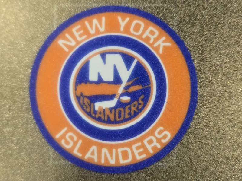 Islanders Coasters With Imprinted Holder