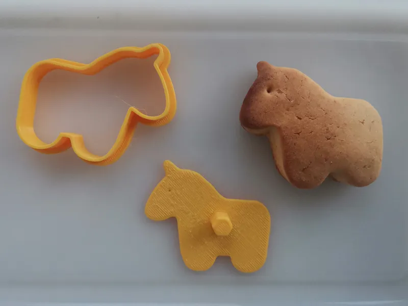Horse Shaped Cookie Cutter | Easy Release
