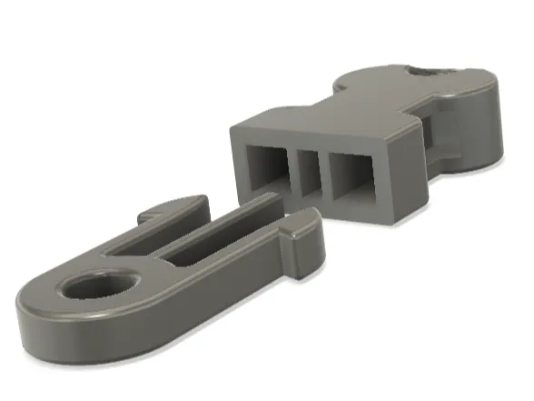 Schlüsselclip