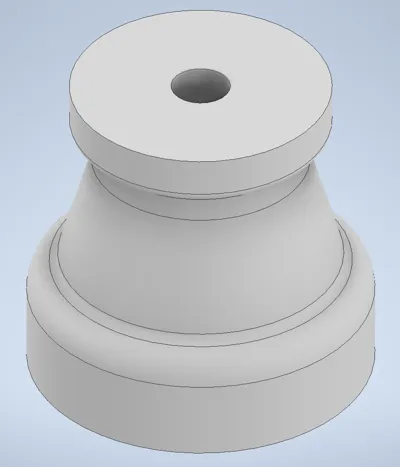 Support leg  for pressure tank