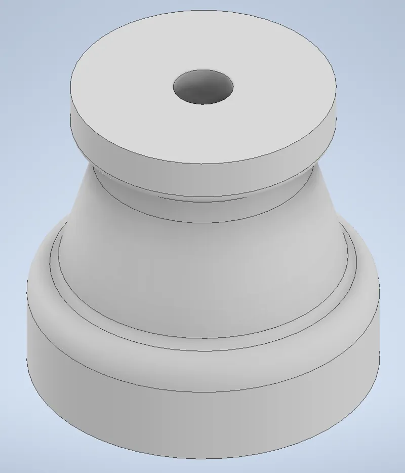 Support leg  for pressure tank