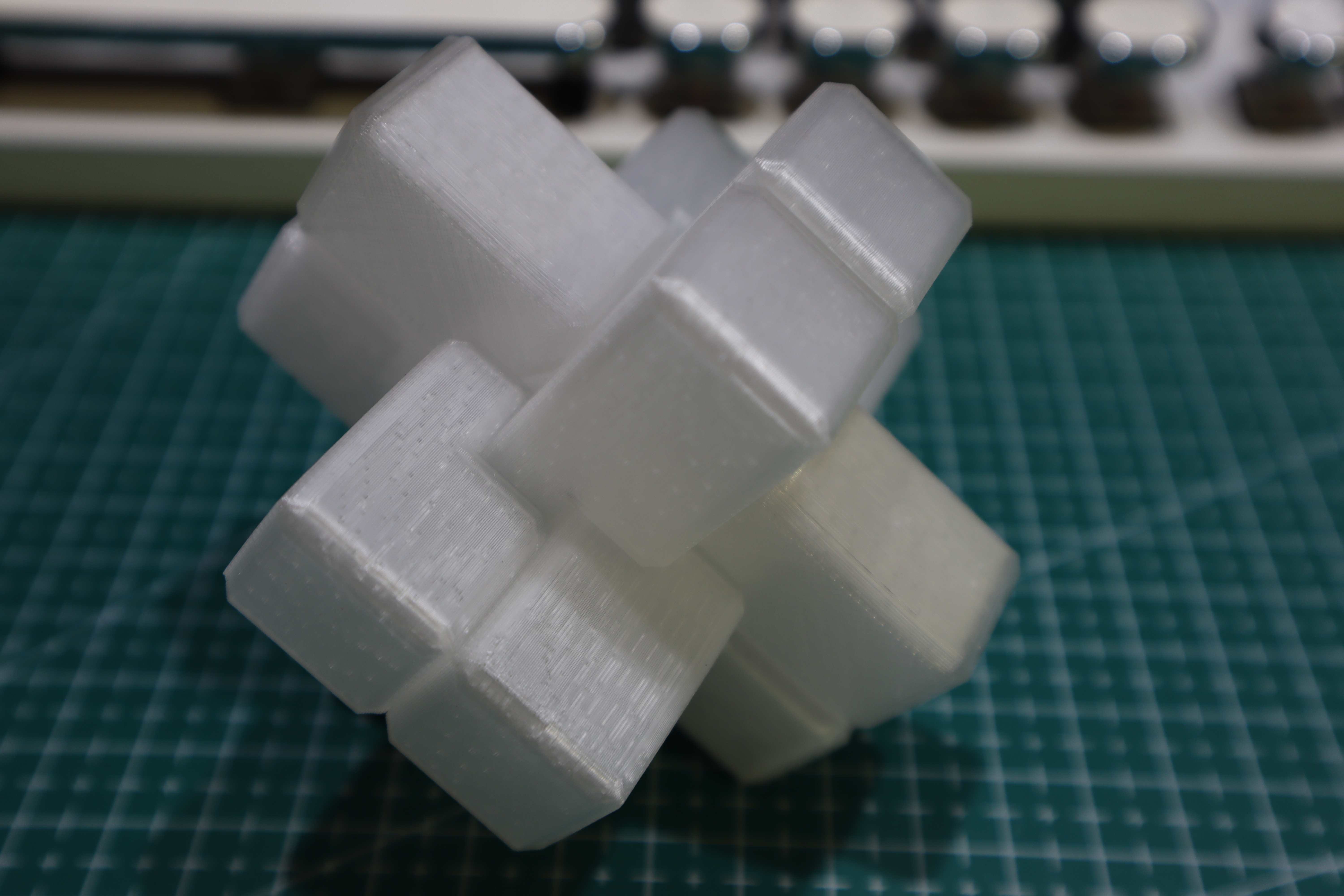Miniatura 4 do modelo 3D 鲁班锁（避让锁合集，8种）