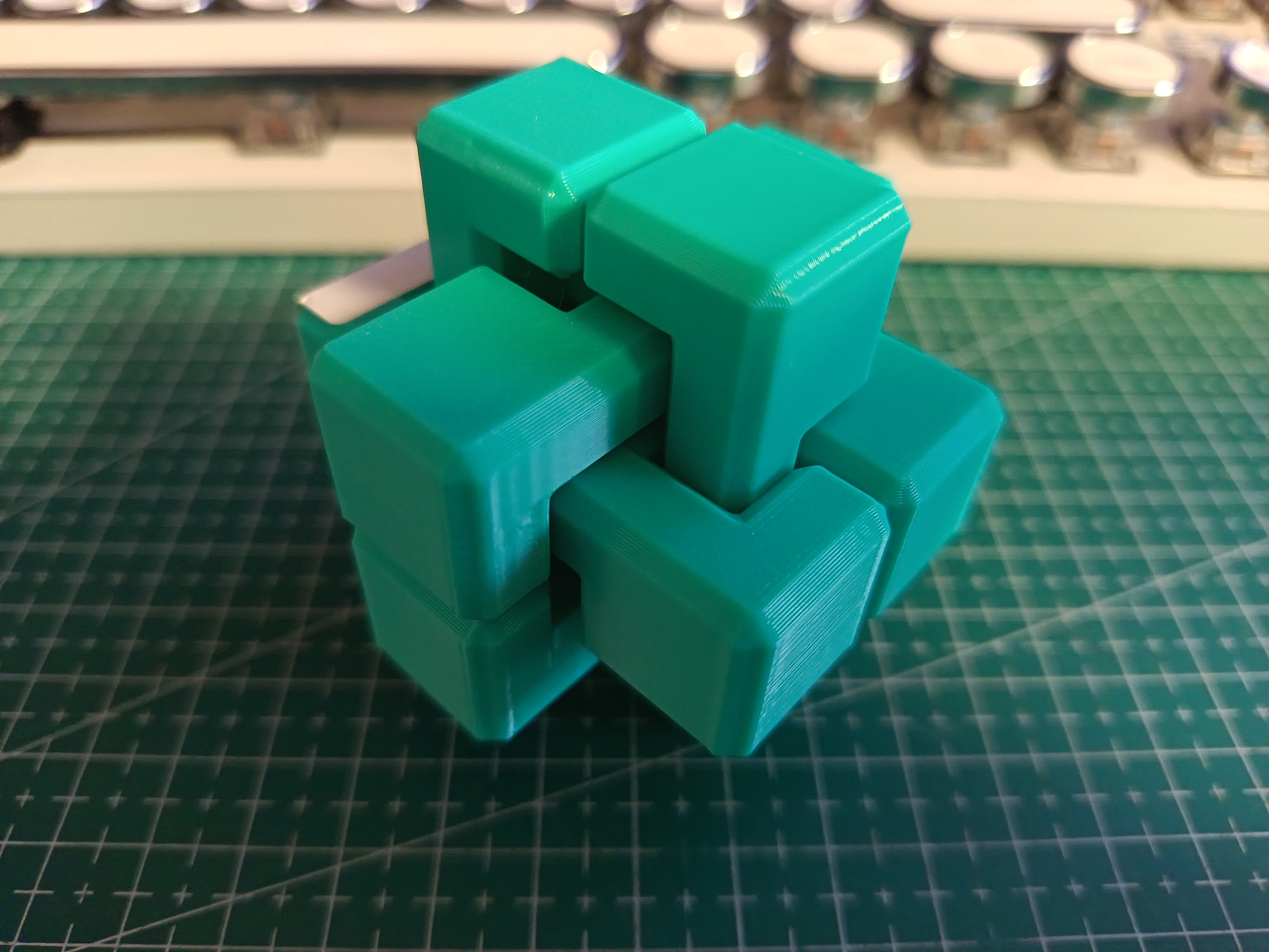 Miniatura 5 do modelo 3D 鲁班锁（避让锁合集，8种）