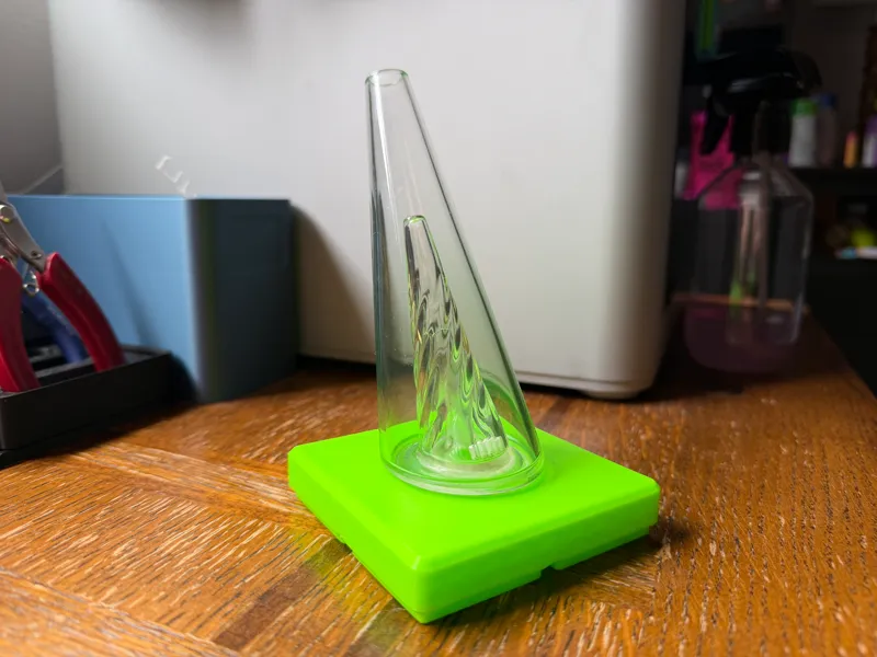 Puffco Peak Pro Glass Stand Gridfinity TPU for AMS