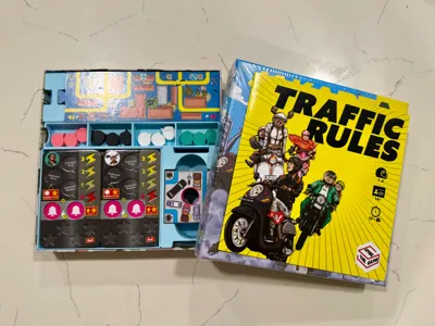 Jakarta Traffic Board Game Insert / Organizer