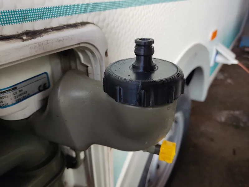 Water fill cap for thetfor C2 - V2