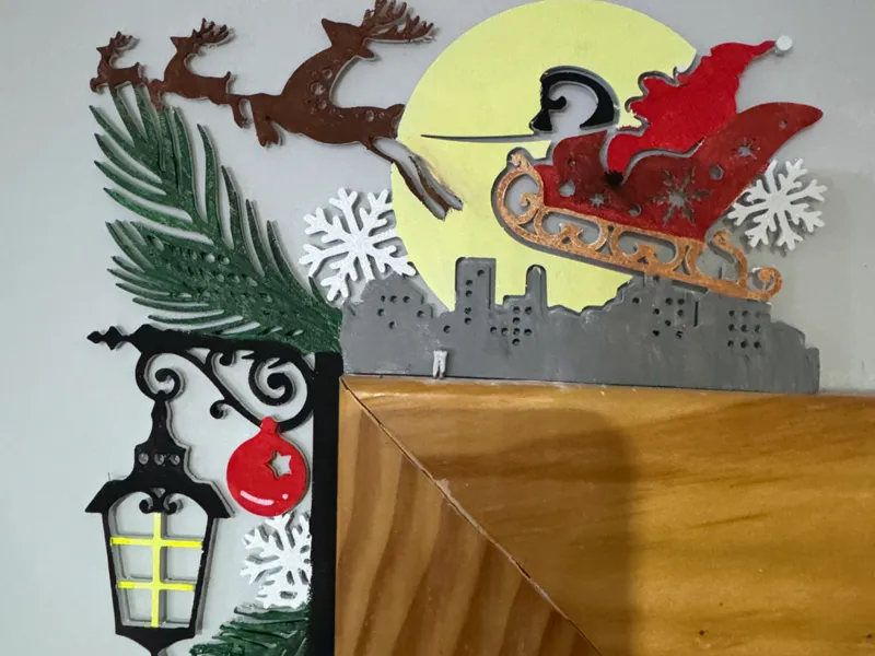 Papa Noel en la ciudad