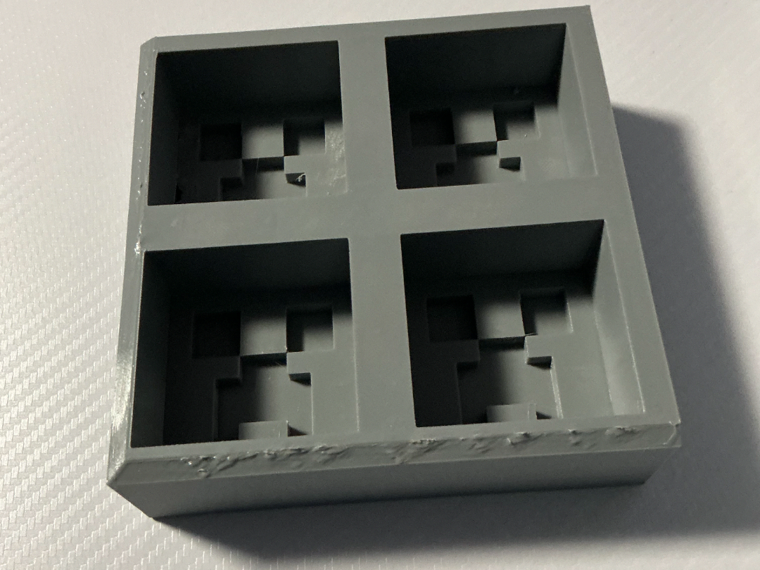 Miniatura 1 do modelo 3D Creeper Head Mold