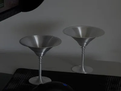 French Silk Goblet - Jewelry Tray