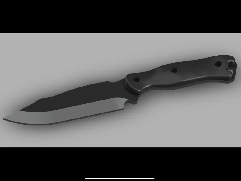 custom knife KA-BAR Becker BK Knife scales