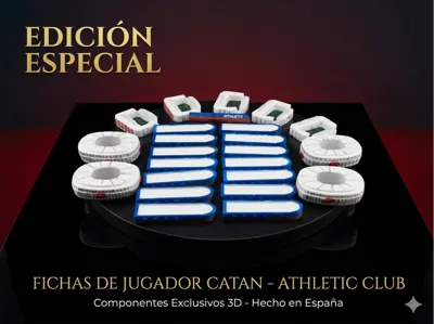 CATAN Athletic Club player pieces