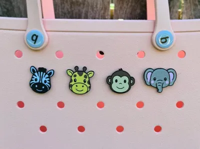 Silly Safari Bogg Bag Animal Charms