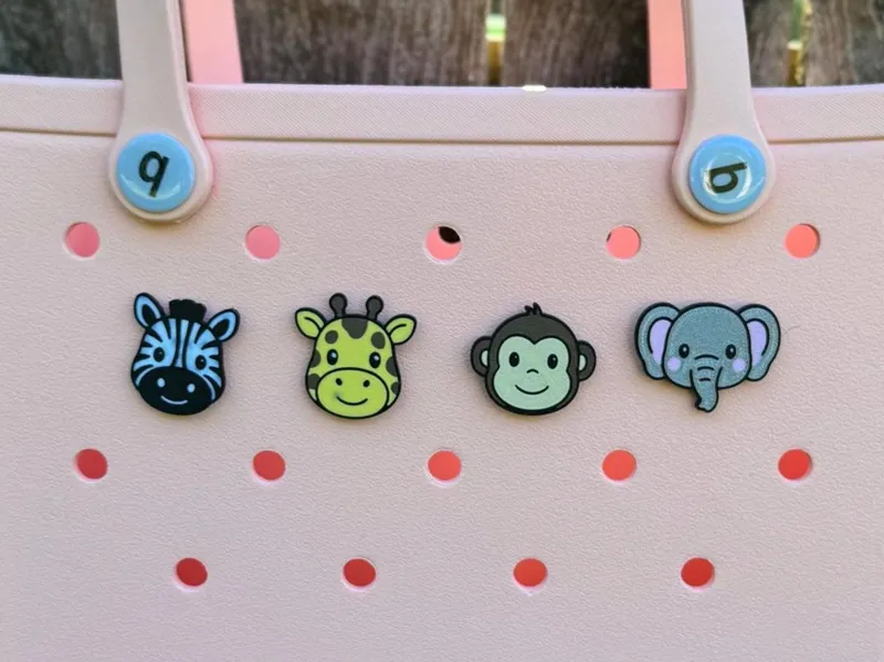 Silly Safari Bogg Bag Animal Charms