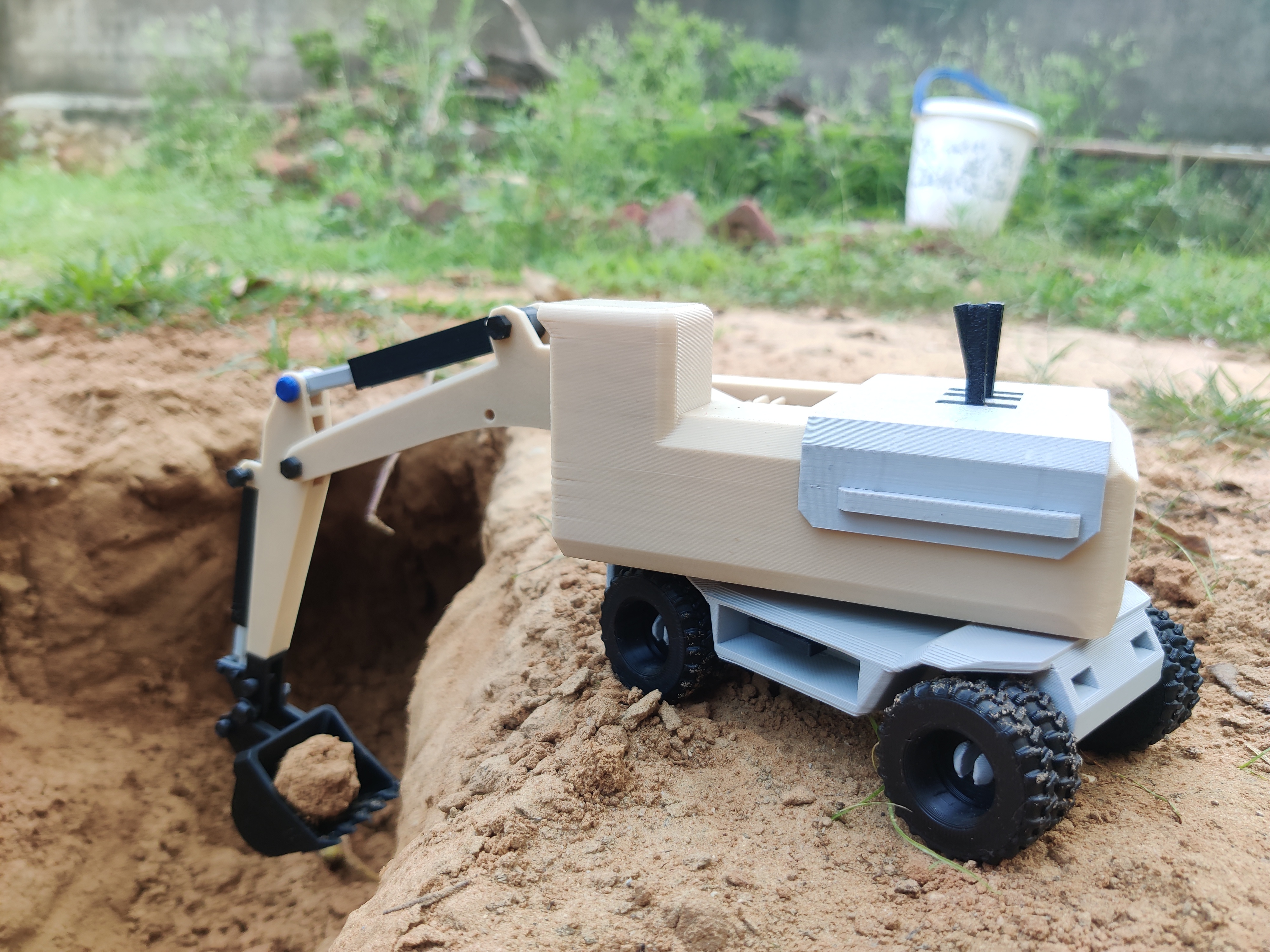 Working Mechanical Excavator - 1