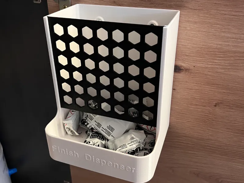 Dishwasher Tablet Dispenser – Cabinet Door Mounted