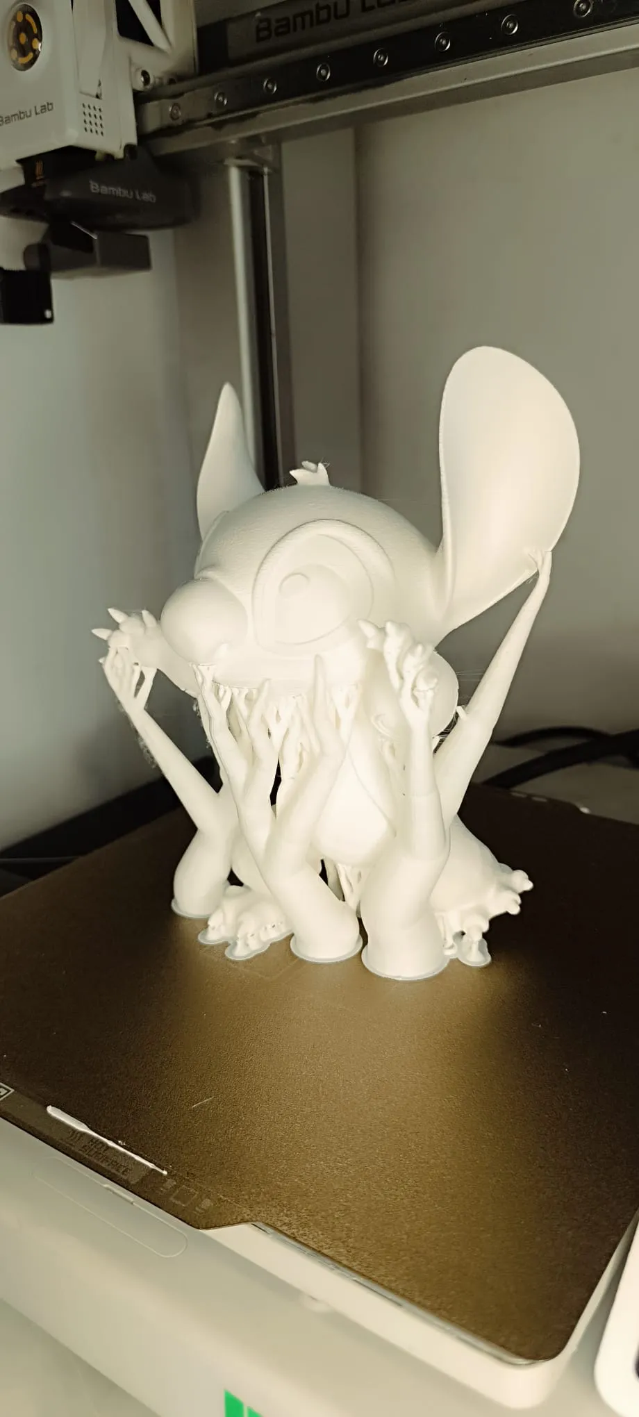 Stitch and flower base - Free 3D Print Model - MakerWorld