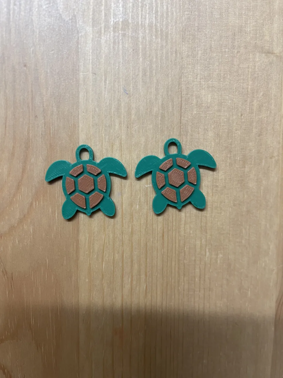 Turtle Earrings view 2