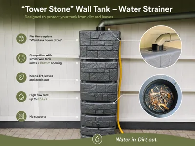 Water tank "Tower Stone" Inlet Strainer