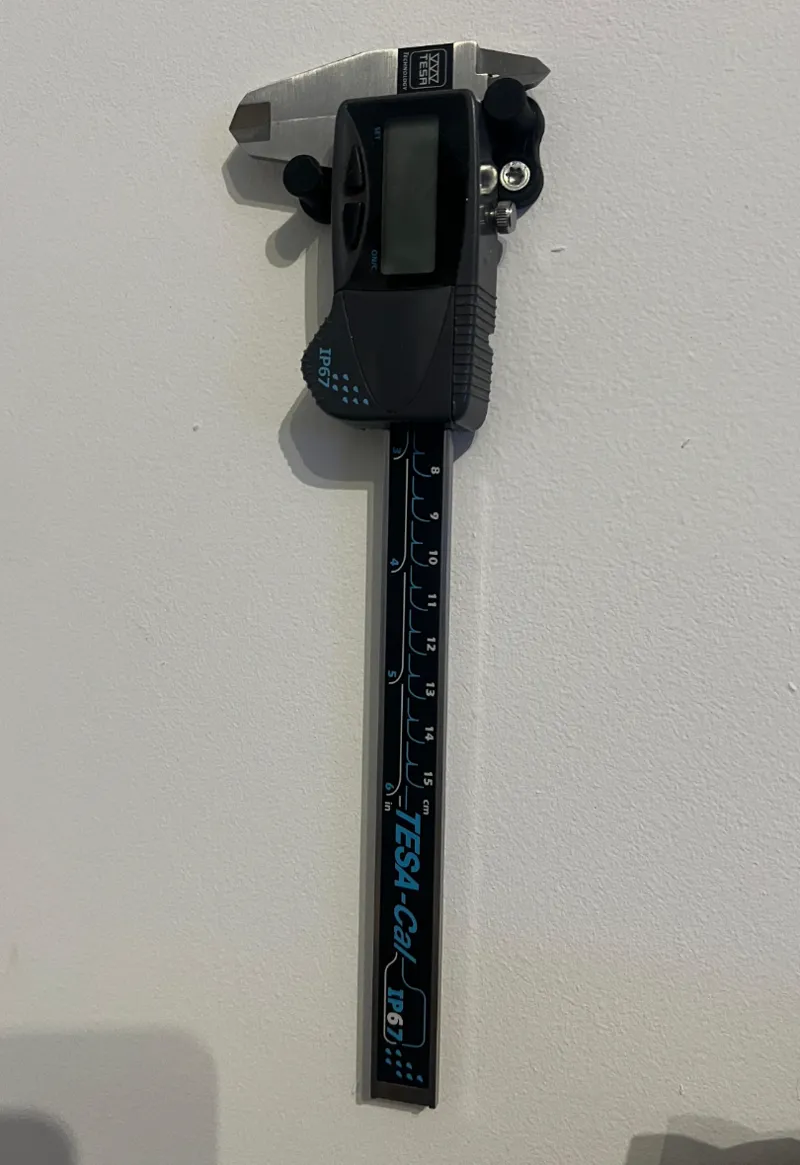 Caliper Wallmount / Schieblehren Wandhalterung