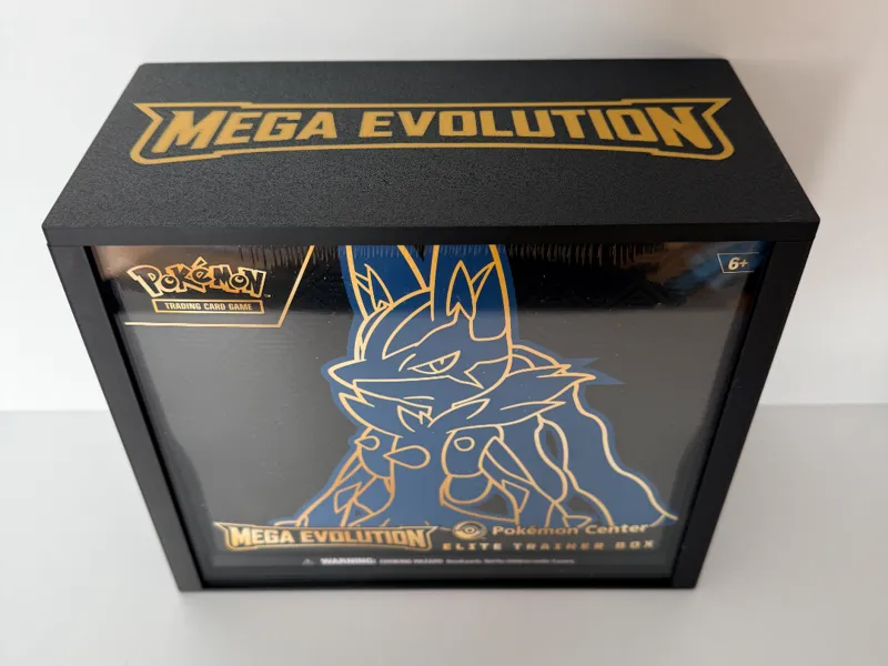 UPDATED Pokemon ETB Case - Mega Evolution