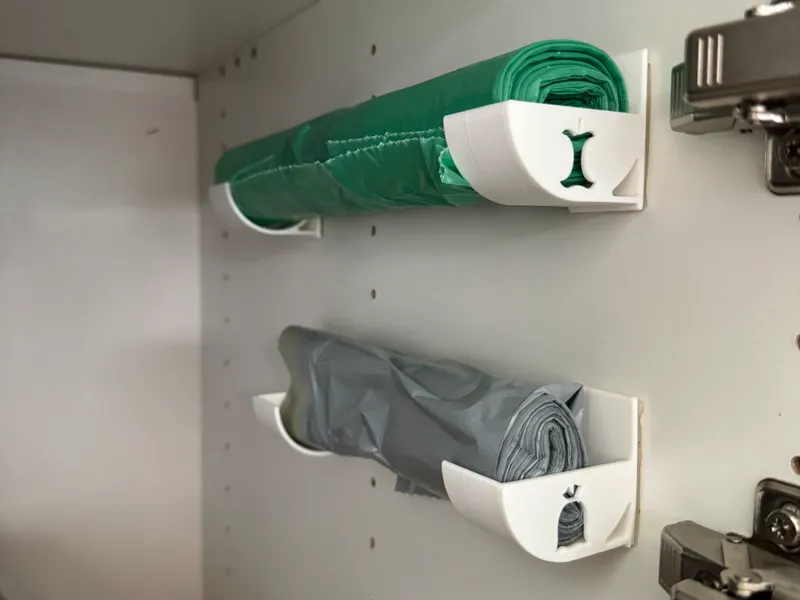 Trash Bag Roll Holder with Danish symbols