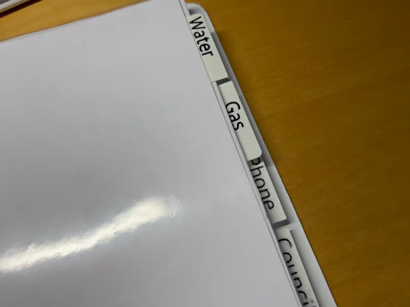 File Dividers