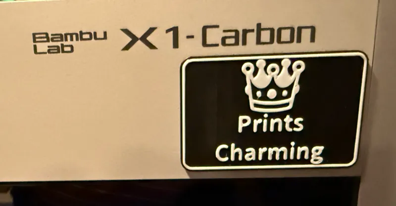 Printer Name Sign - Prints Charming