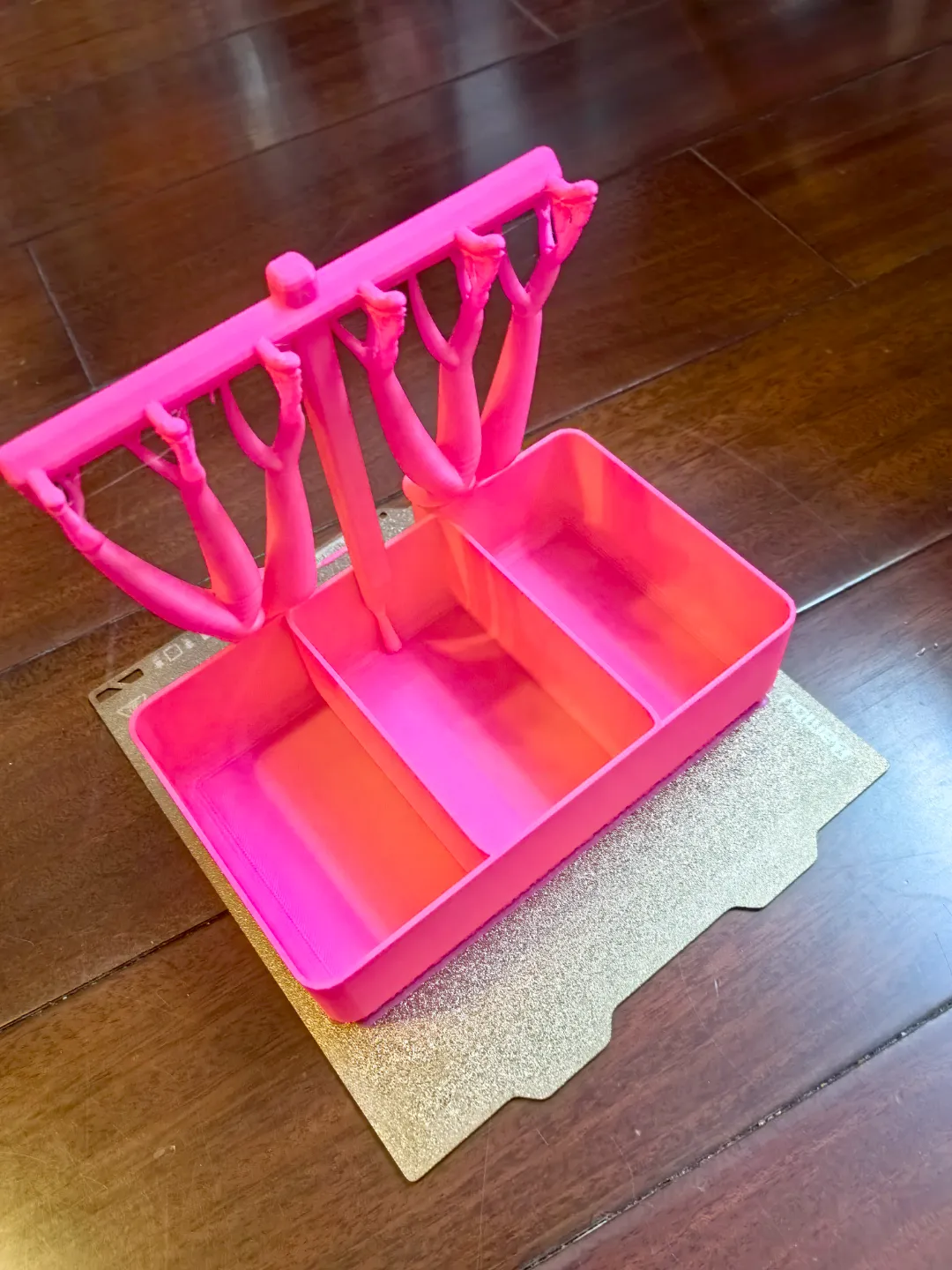 Key and earring case with hook view 2