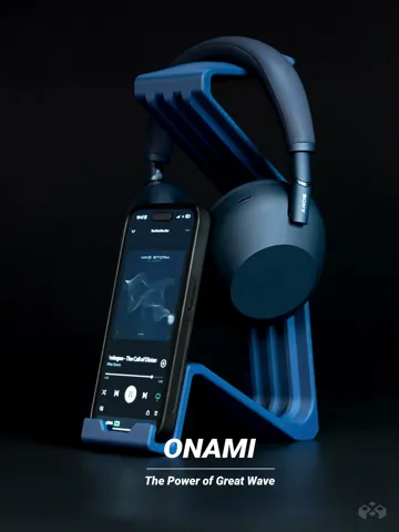 Soporte para celular: ONAMI Headphone & Phone Stand — vista de referencia 2