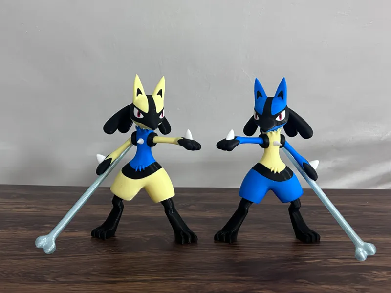 448-Lucario-路卡利欧-宝可梦-分件组装