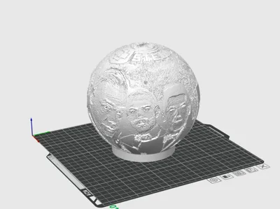 Rammstein Moon Lamp