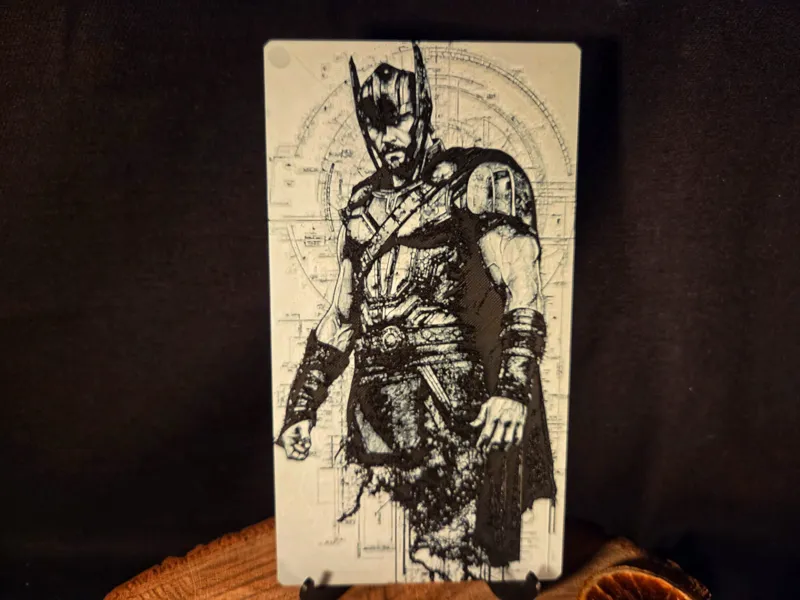 Thor - Marvel inspired - hueforge 110x200mm