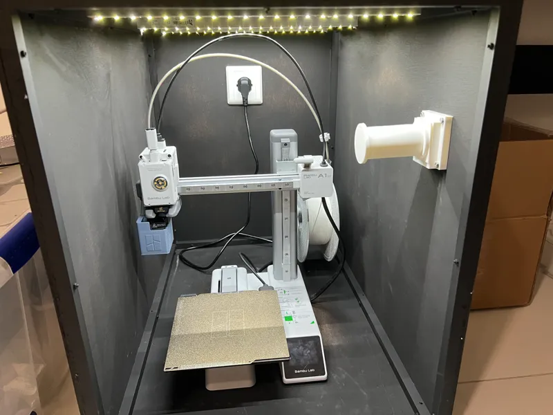 French Cleat Filament Spool Holder and Mount
