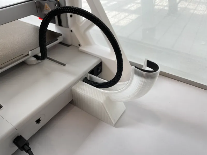 Bambulab A1 Heat Bed Cable Guide