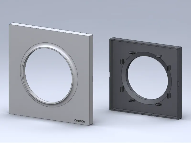 Plaques Simple Odace Schneider
