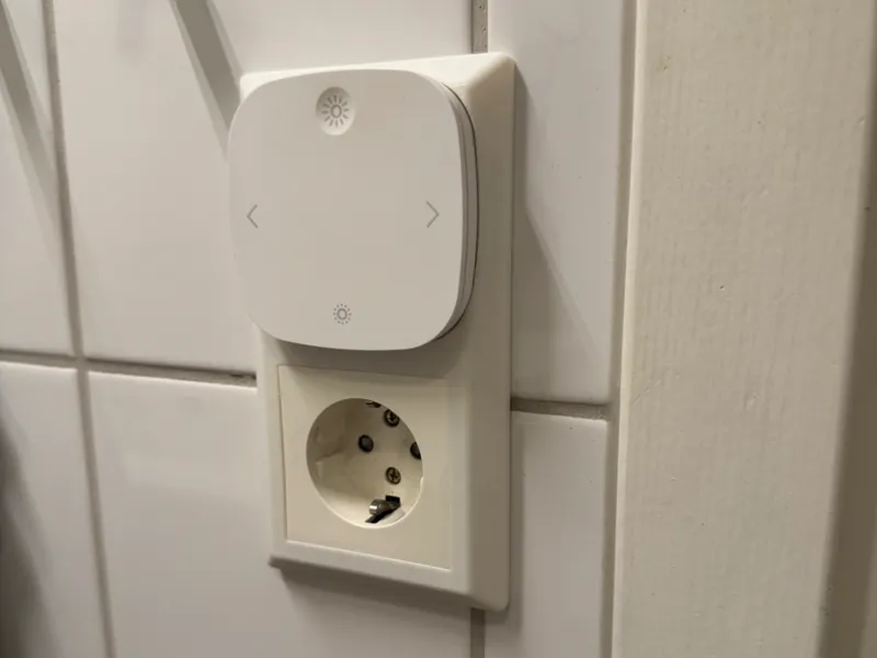 Ikea STYRBAR socket mounting