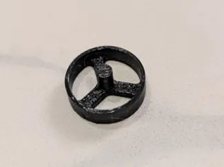 PFD Inflation tube valve depressor