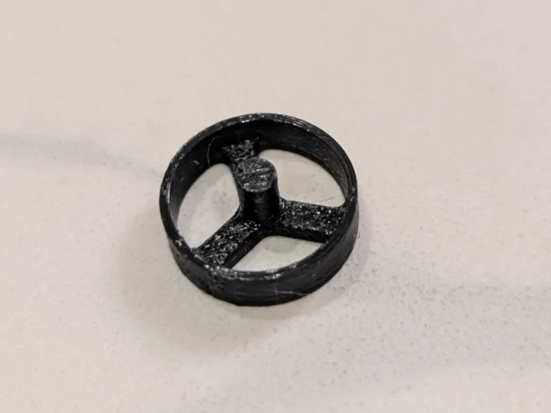 PFD Inflation tube valve depressor